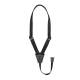 Ремінь для укулеле D'ADDARIO 19UKE00 ECO-COMFORT UKULELE STRAP (BLACK)