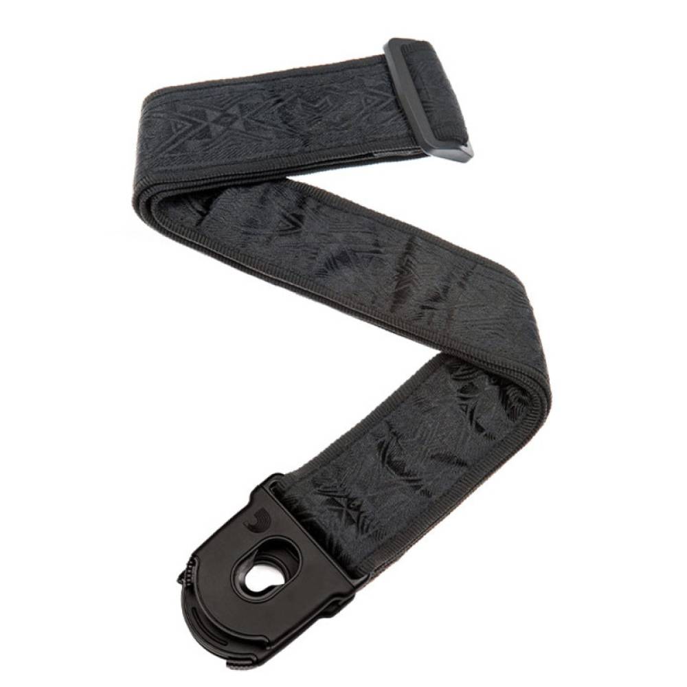 Ремень для гитары D'ADDARIO PLANET LOCK GUITAR STRAP (BLACK SATIN)