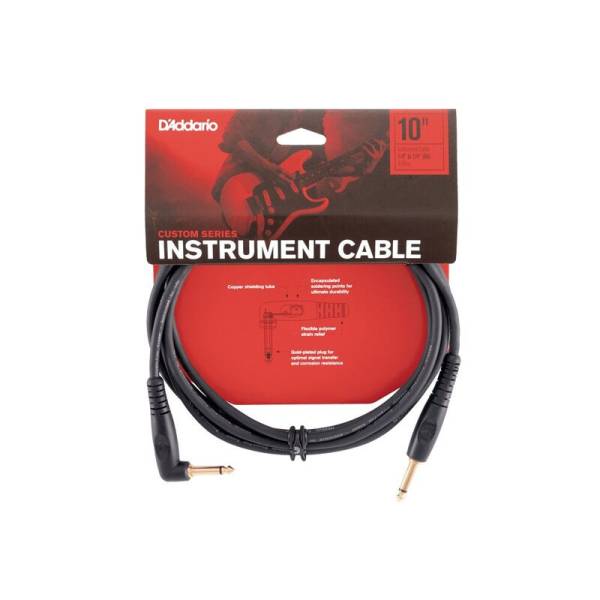 Інструментальний кабель D'ADDARIO PW-GRA-10 Custom Series Instrument Cable (3m)