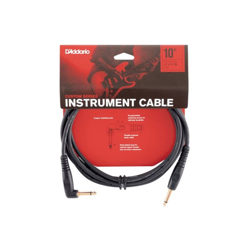 Інструментальний кабель D'ADDARIO PW-GRA-10 Custom Series Instrument Cable (3m)