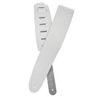 Ремінь для гітари D'ADDARIO 25BL02 BASIC LEATHER GUITAR STRAP (WHITE)