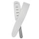 Ремень для гитары D'ADDARIO 25BL02 BASIC LEATHER GUITAR STRAP (WHITE)