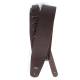 Ремень для гитары D'ADDARIO 25L01-DX DELUXE LEATHER GUITAR STRAP (BROWN)
