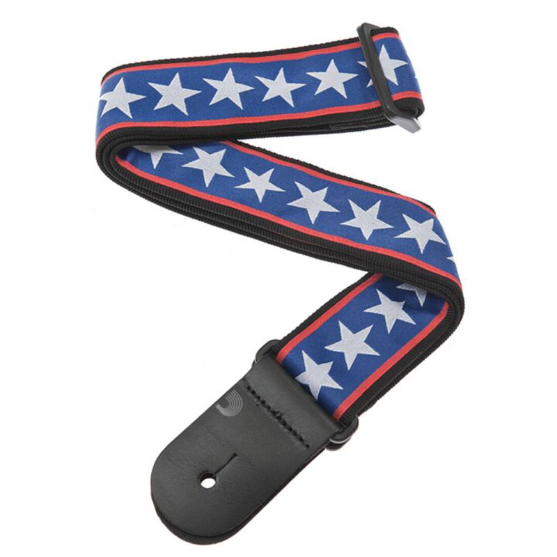 Ремень для гитары D'ADDARIO 50A10 NYLON WOVEN GUITAR STRAP (STARS AND STRIPES)