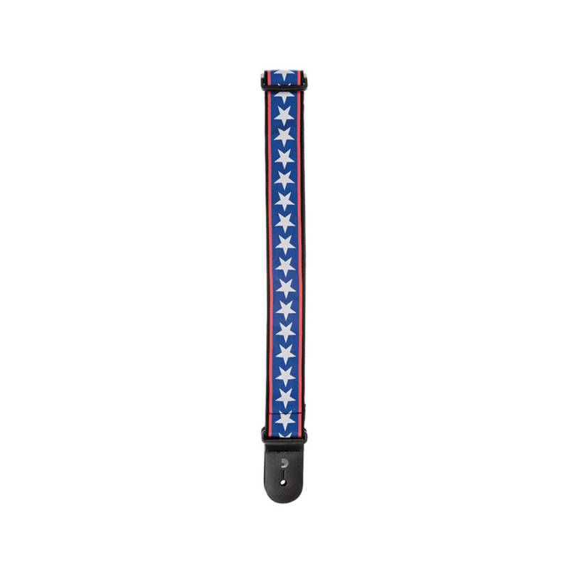 Ремень для гитары D'ADDARIO 50A10 NYLON WOVEN GUITAR STRAP (STARS AND STRIPES)