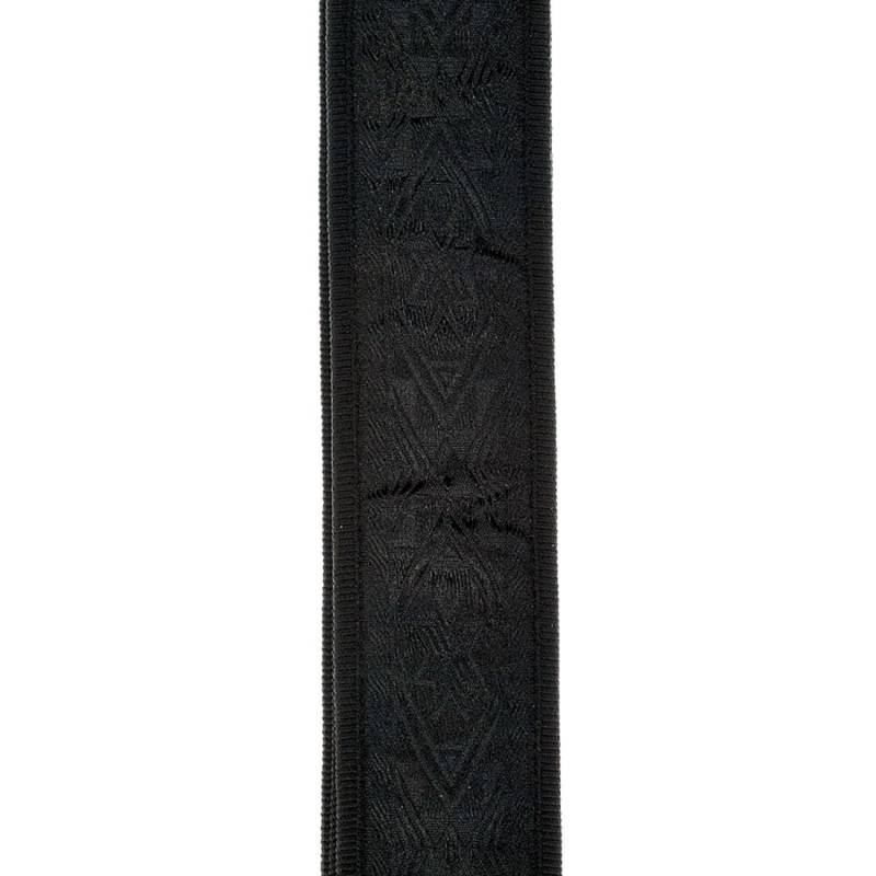 Ремінь для гітари D'ADDARIO 50B01 NYLON WOVEN GUITAR STRAP (BLACK SATIN)