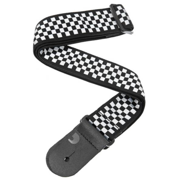 Ремінь для гітари D'ADDARIO 50C02 NYLON WOVEN GUITAR STRAP (CHECK MATE)