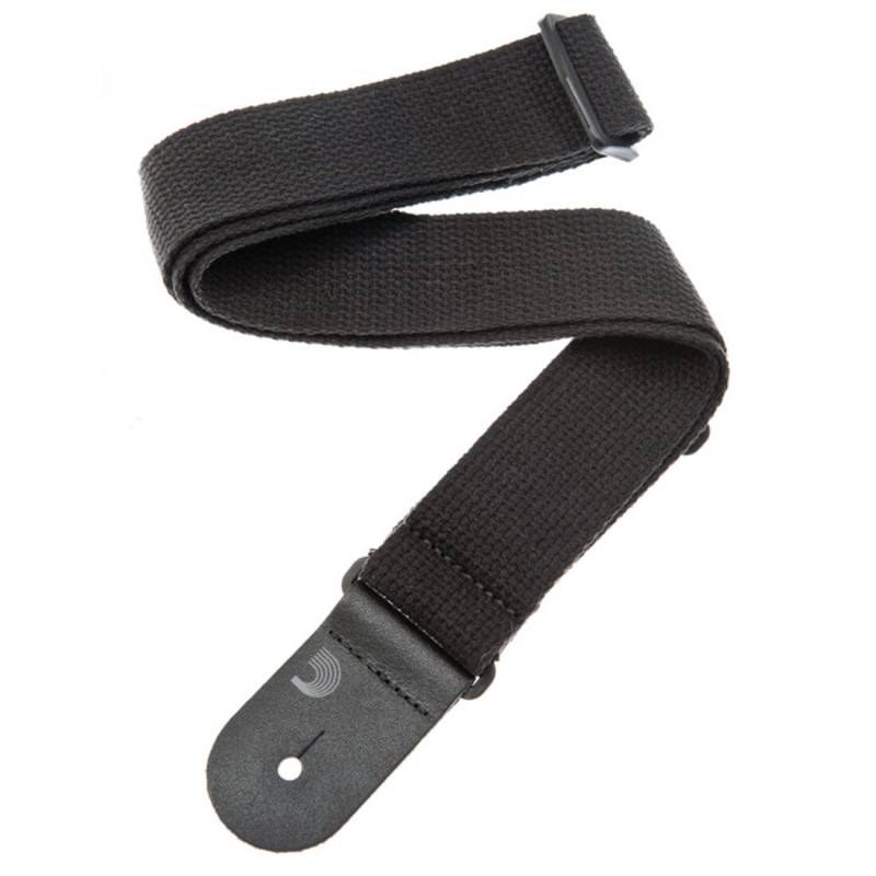 Ремень для гитары D'ADDARIO COTTON GUITAR STRAP (BLACK)