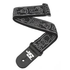 Ремінь для гітари D'ADDARIO JOE SATRANI WOVEN GUITAR STRAP (Skull N Bones)