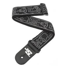 Ремень для гитары D'ADDARIO JOE SATRANI WOVEN GUITAR STRAP (Skull N Bones)