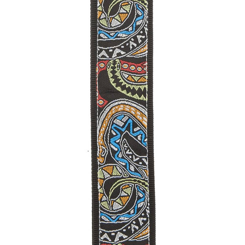 Ремень для гитары D'ADDARIO JOE SATRANI WOVEN GUITAR STRAP (Snakes Mosaic)