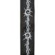 Ремень для гитары D'ADDARIO PLANET LOCK GUITAR STRAP (BARBED WIRE)