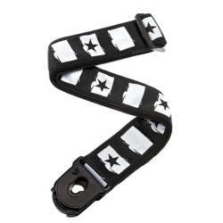 Ремінь для гітари D'ADDARIO PLANET LOCK GUITAR STRAP (ROCKSTAR)