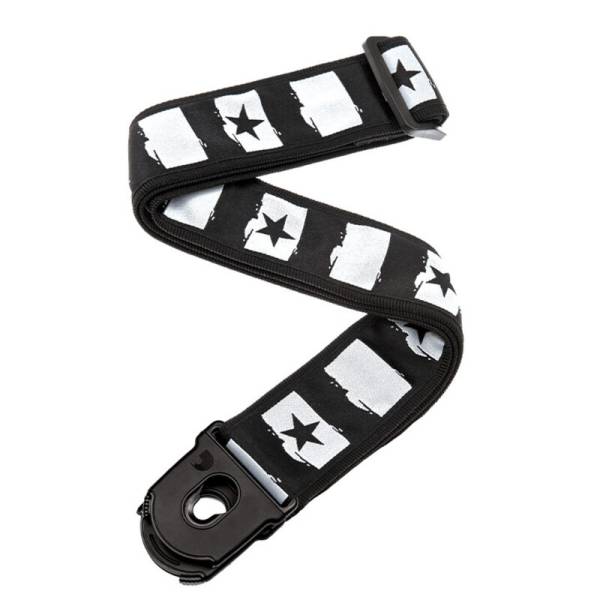 Ремінь для гітари D'ADDARIO PLANET LOCK GUITAR STRAP (ROCKSTAR)