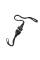 Ремень для гитары D'ADDARIO DGS15 ACOUSTIC QUICK RELEASE SYSTEM (BLACK)