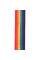Ремінь для гітари D'ADDARIO PWS111 POLYPRO GUITAR STRAP (RAINBOW)