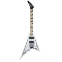 Электрогитара JACKSON X-SERIES RHOADS RRX24M MN SNOW WHITE WITH BLACK PINSTRIPES