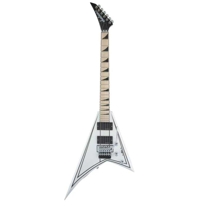 Електрогітара JACKSON X-SERIES RHOADS RRX24M MN SNOW WHITE WITH BLACK PINSTRIPES