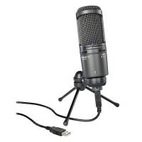 Микрофон студийный Audio-Technica AT2020USB+