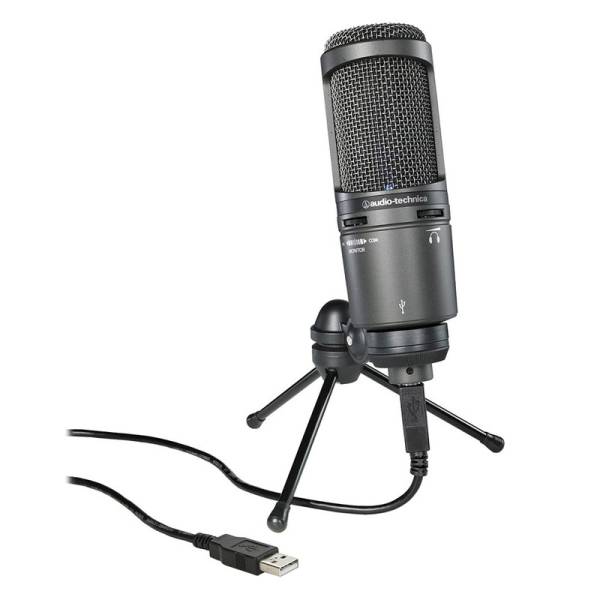 Мікрофон студійний Audio-Technica AT2020USB+