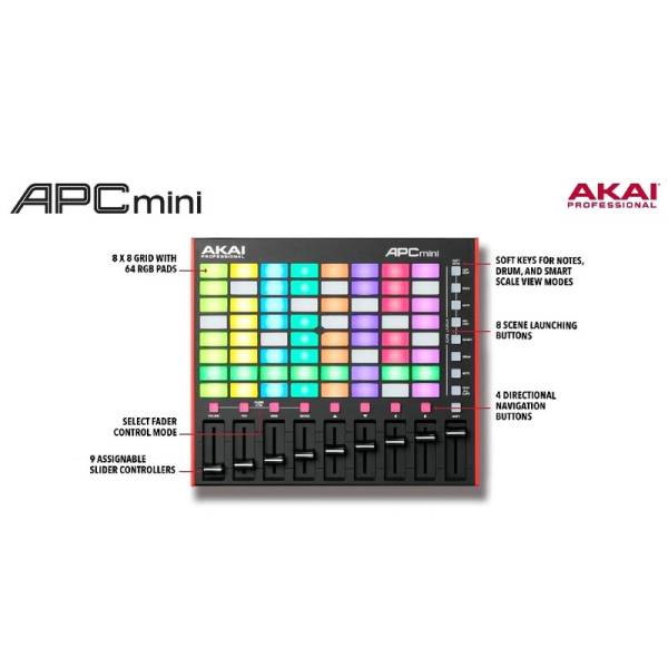 MIDI контролер AKAI APC Mini II MIDI