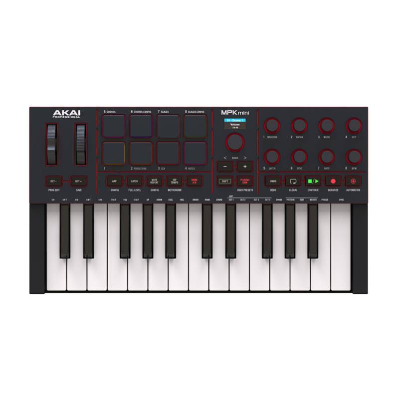 MIDI Клавіатура AKAI MPK mini 4 Black