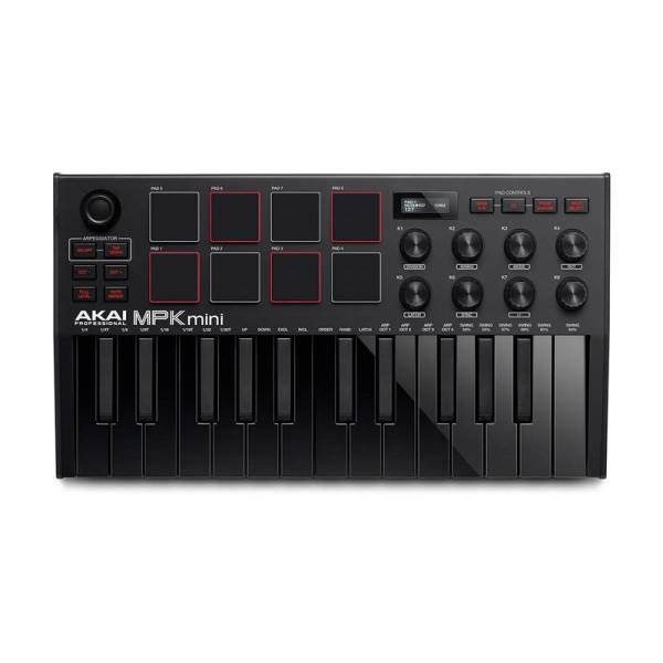 MIDI Клавіатура AKAI MPK MINI MK3 Black