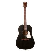 Электроакустическая гитара ART&LUTHERIE Americana Faded Black Presys II