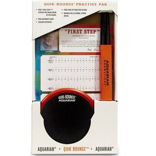 Тренировочный пэд Aquarian Drumheads QBP6 Quik-Bounce Practice Pad