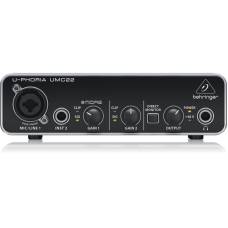 Аудіоінтерфейс Behringer UMC22