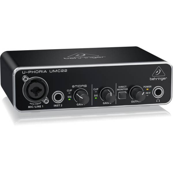 Аудіоінтерфейс Behringer UMC22