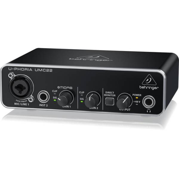 Аудіоінтерфейс Behringer UMC22