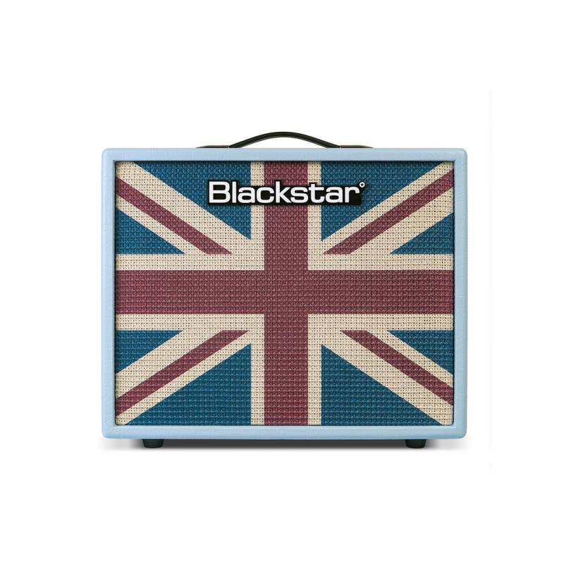 Гітарний комбопідсилювач BLACKSTAR DEBUT 50R BABY BLUE UNION FLAG