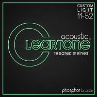 Струны для акустической гитары Cleartone 7411 Phosphor Bronze Custom Light 11/52