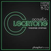 Струны для акустической гитары Cleartone 7411 Phosphor Bronze Custom Light 11/52