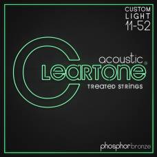 Струны для акустической гитары Cleartone 7411 Phosphor Bronze Custom Light 11/52