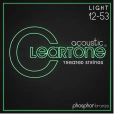 Струни для акустичної гітари Cleartone 7412 Phosphor Bronze Light 12/53