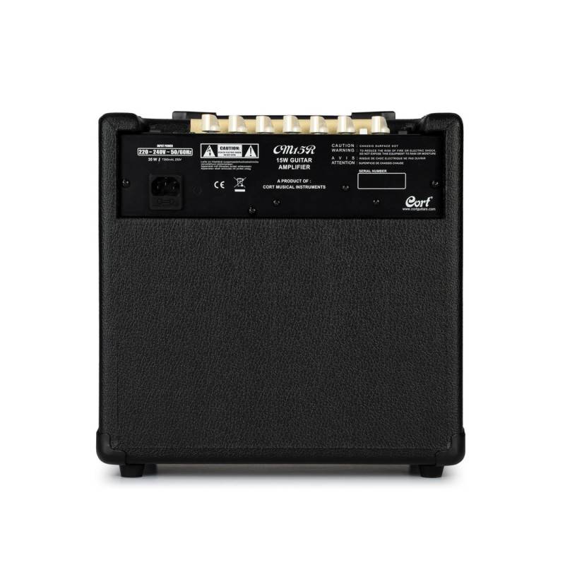 Гітарний комбопідсилювач CORT CM15R (Black)
