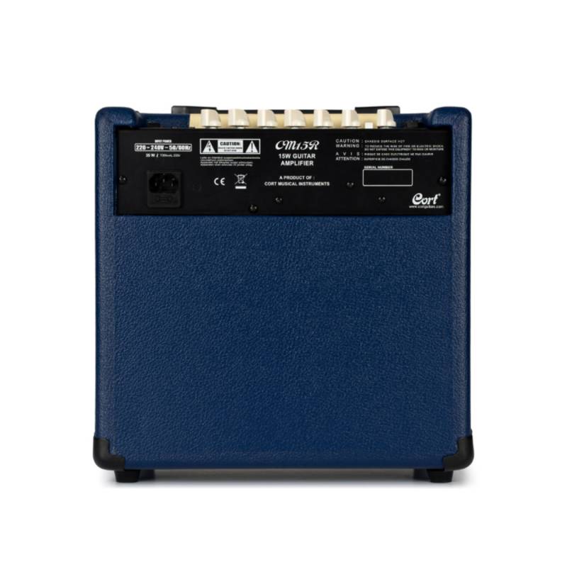 Гітарний комбопідсилювач Cort CM15R (Dark Blue)
