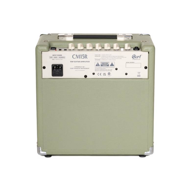 Гітарний комбопідсилювач Cort CM15R (Pastel Green)