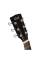 Электроакустическая гитара Cort EARTH 60CE (Black Gloss)