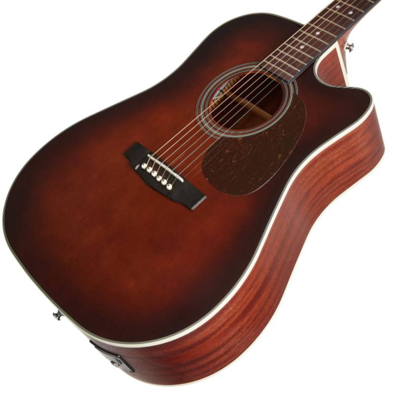Электроакустическая гитара CORT MR500E (Brown Burst)