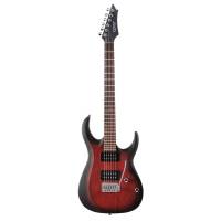 Электрогитара CORT X100 (Open Pore Black Cherry Burst)