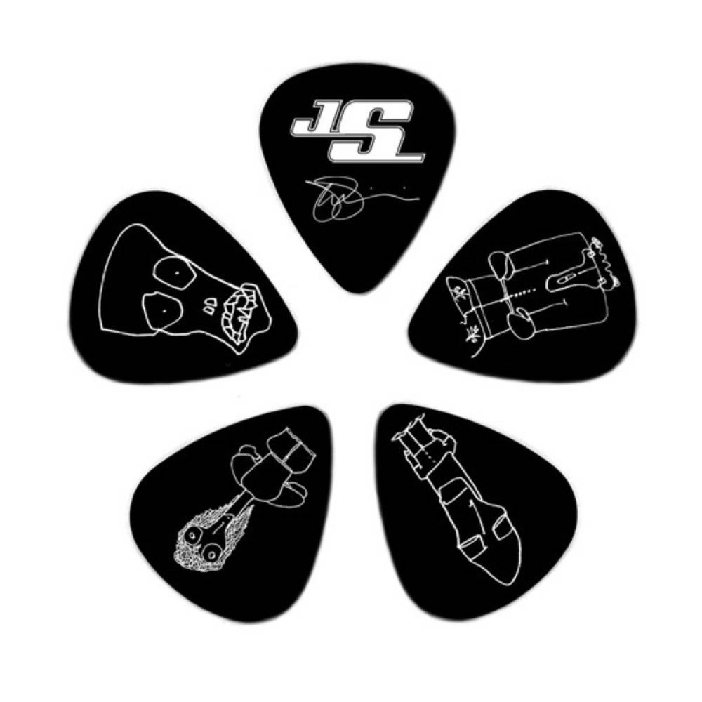 Медіатори D'Addario 1CBK6-10JS Joe Satriani Signature Guitar Picks 1.0 mm (10 шт.)