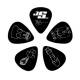 Медіатори D'Addario 1CBK6-10JS Joe Satriani Signature Guitar Picks 1.0 mm (10 шт.)