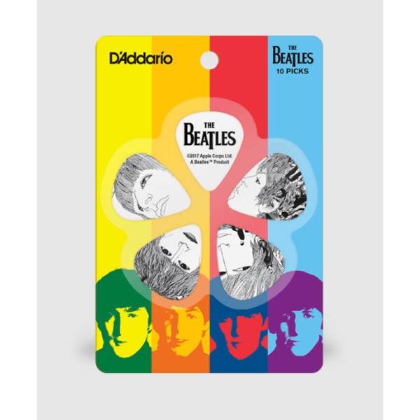 Медіатори D'Addario 1CWH410B1 BEATLES PICKS REVOLVER (MEDIUM) (10 шт.) 
