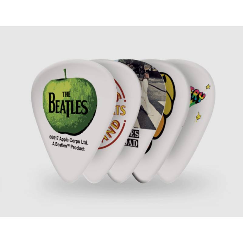 Медиаторы D'Addario 1CWH410B3 Beatles Guitar Picks Albums 10 Pack Medium (10 шт.)