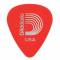 Медіатор D'Addario 1DRD1 Planet Waves Duralin Standard Red Super Light Guitar Pick 0,50 mm (1 шт.)