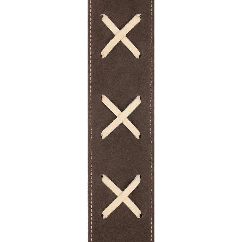 Ремінь для гітари D'ADDARIO 25VDG00 VINTAGE SUEDE GUITAR STRAP (BROWN)