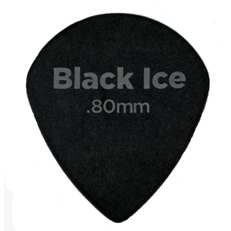 Медиаторы D'Addario 3DBK4 Planet Waves Duralin Black Ice Player's Pack 0.80 mm (10 шт.)